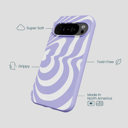 Lavender Flutter Right Google Pixel 10/10 Pro Case