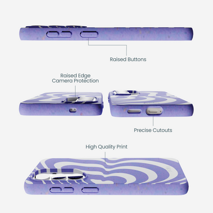 Lavender Flutter Right Samsung Galaxy S26 Case