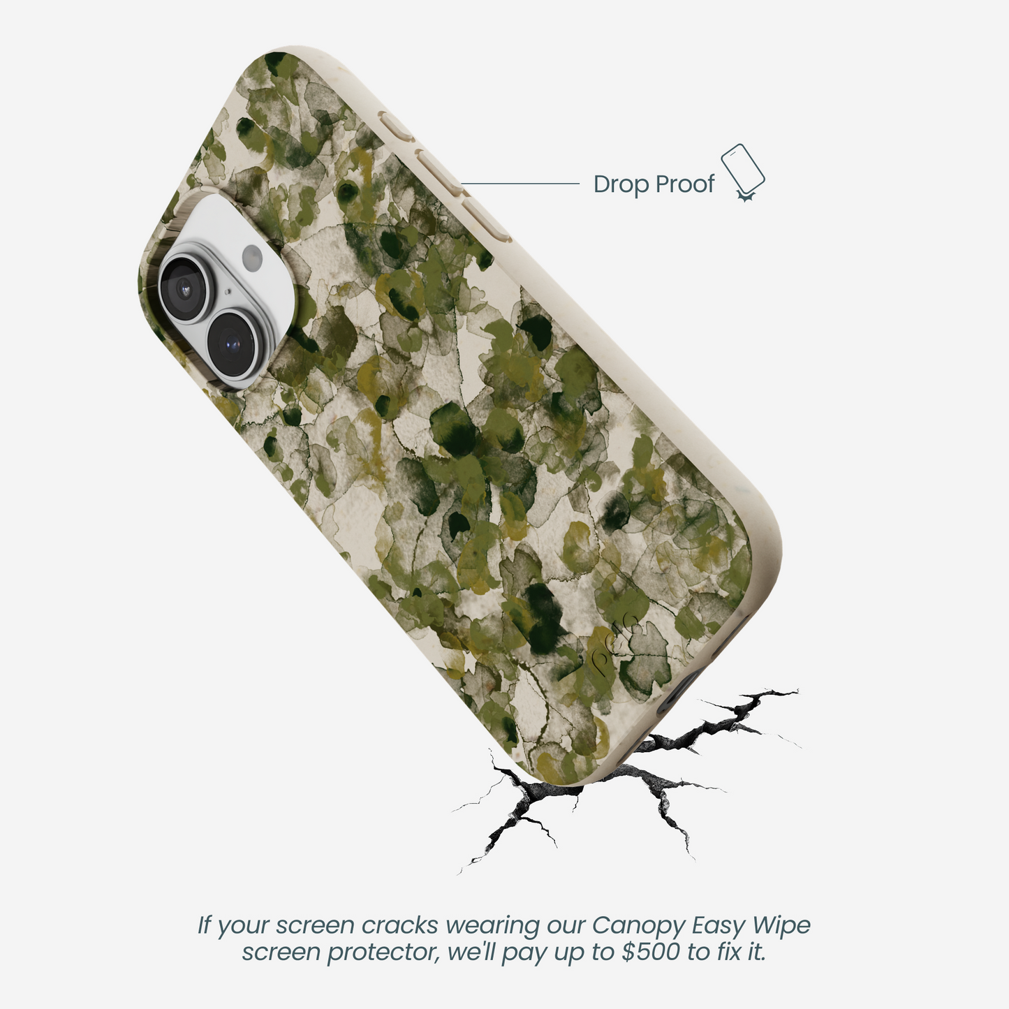 London Fog Foliage Camo iPhone 17 Case
