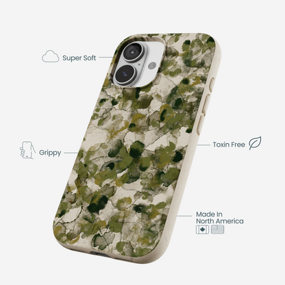 London Fog Foliage Camo iPhone 17 Case