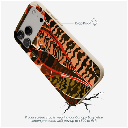 Seashell Foliage iPhone 17 Pro Max Case