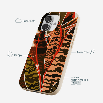Seashell Foliage iPhone 17 Case