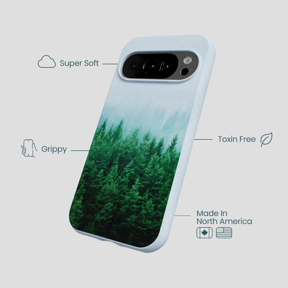 Powder Blue Forest Mist Google Pixel 10/10 Pro Case