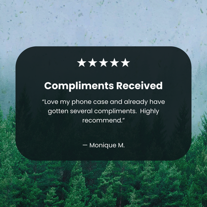 Powder Blue Forest Mist iPhone 16e/17e Case