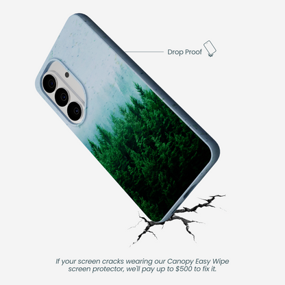 Powder Blue Forest Mist Samsung Galaxy S26 Case
