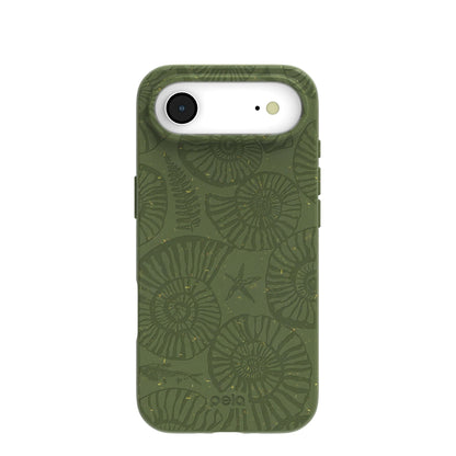 Forest Floor Fossil Spiral iPhone Air Case