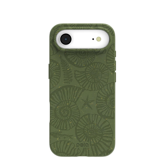 Forest Floor Fossil Spiral iPhone Air Case