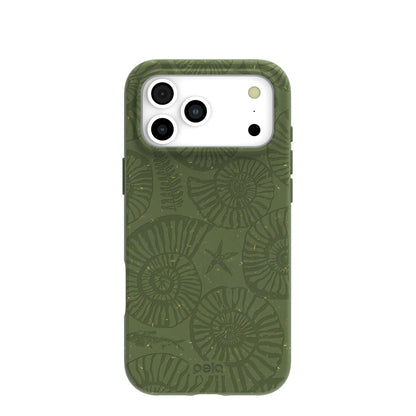 Forest Floor Fossil Spiral iPhone 17 Pro Max Case