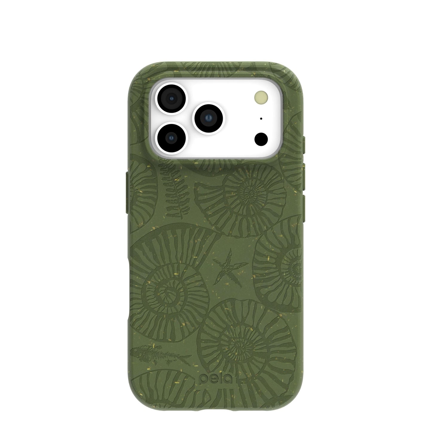 Forest Floor Fossil Spiral iPhone 17 Pro Case