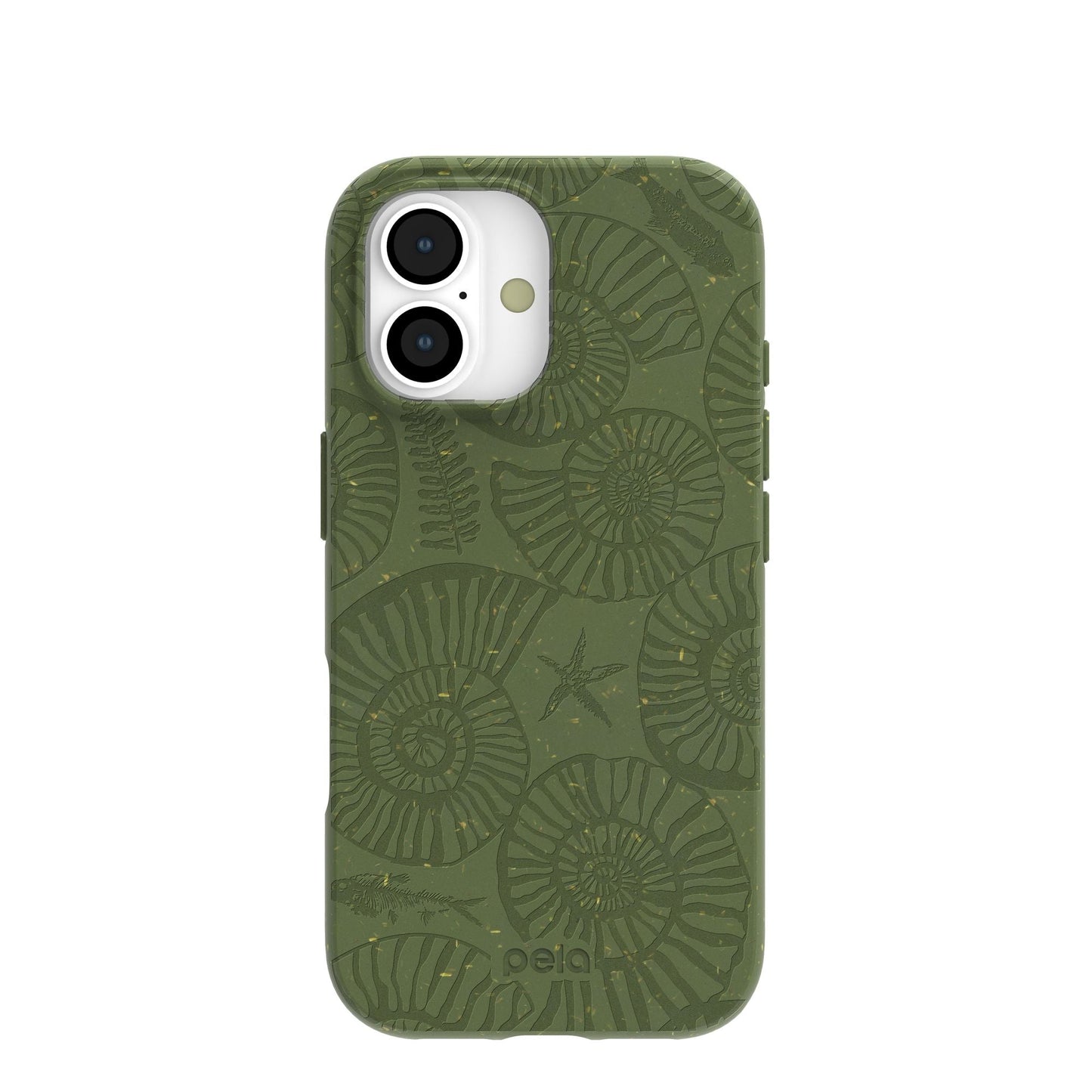 Forest Floor Fossil Spiral iPhone 17 Case