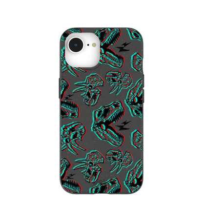 Black Fossilized iPhone 16e/17e Case