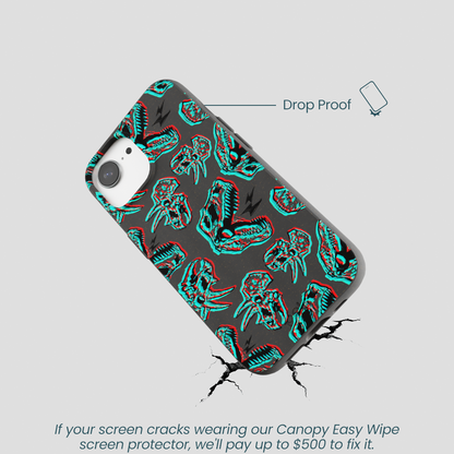 Black Fossilized iPhone 16e/17e Case