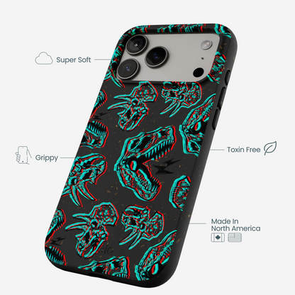 Black Fossilized iPhone 17 Pro Max Case