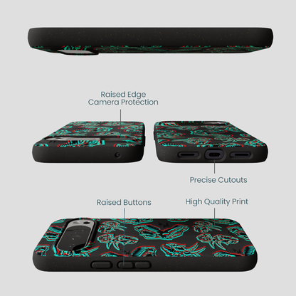 Black Fossilized Google Pixel 10 Pro XL Case