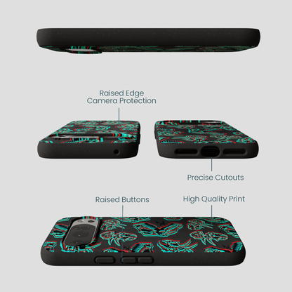 Black Fossilized Google Pixel 10/10 Pro Case