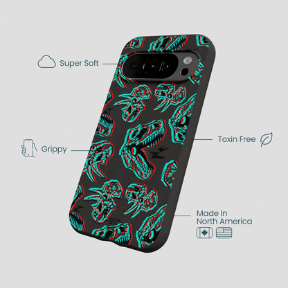 Black Fossilized Google Pixel 10/10 Pro Case