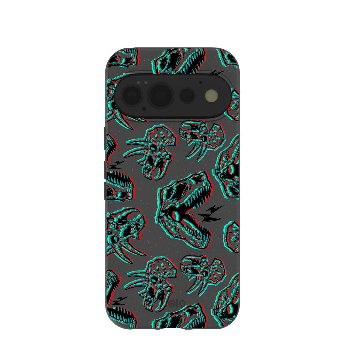 Black Fossilized Google Pixel 11 Pro Case