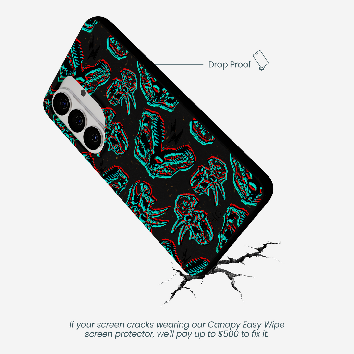 Black Fossilized Samsung Galaxy S26 Case