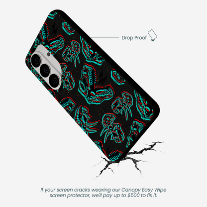 Black Fossilized Samsung Galaxy S26 Case