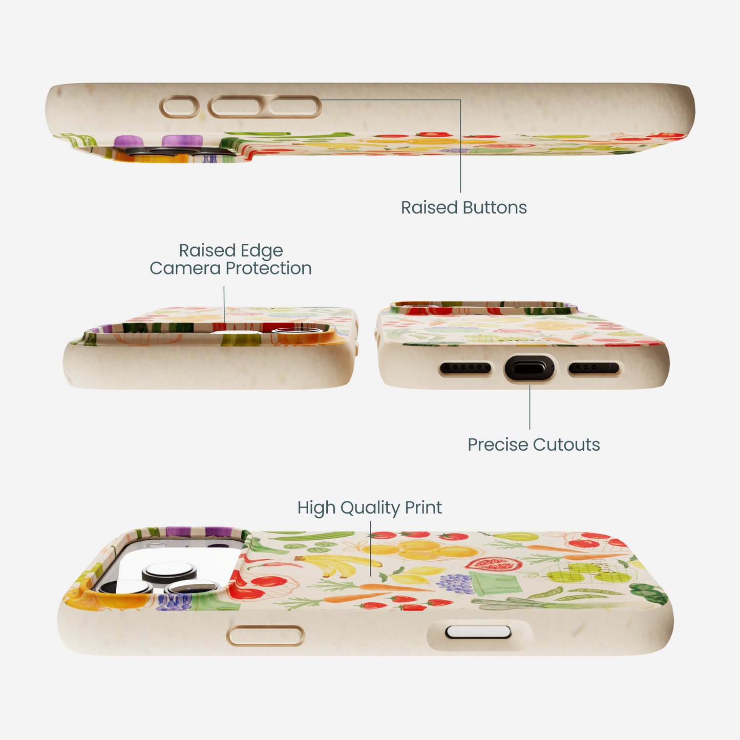 Seashell Fresh Market iPhone 17 Pro Max Case