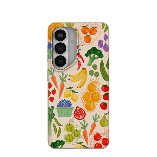 Seashell Fresh Market Samsung Galaxy S26 Case