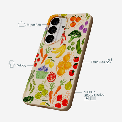 Seashell Fresh Market Samsung Galaxy S26 Case