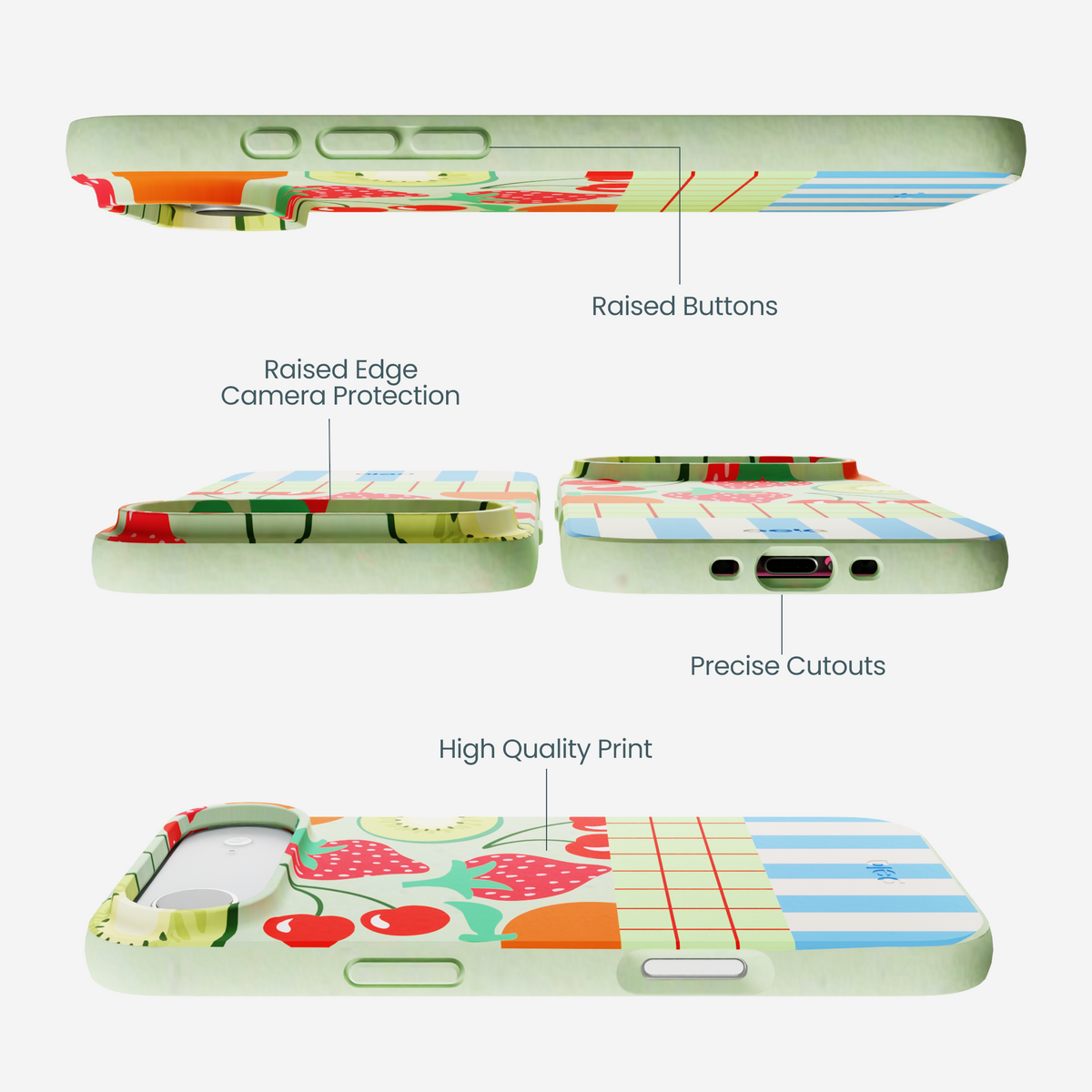 Sage Green Fresh Picnic iPhone Air Case