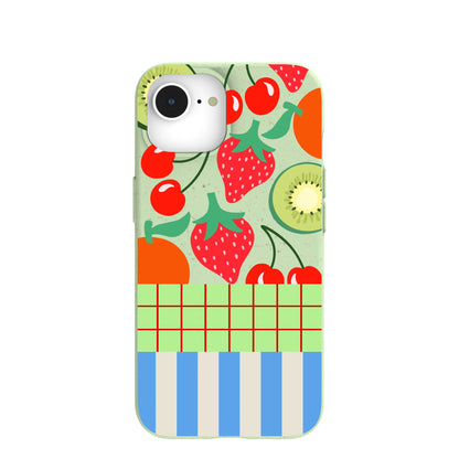 Sage Green Fresh Picnic iPhone 16e/17e Case
