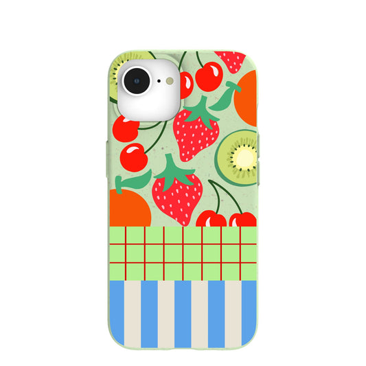 Sage Green Fresh Picnic iPhone 16e/17e Case