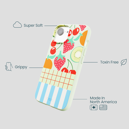 Sage Green Fresh Picnic iPhone 16e/17e Case