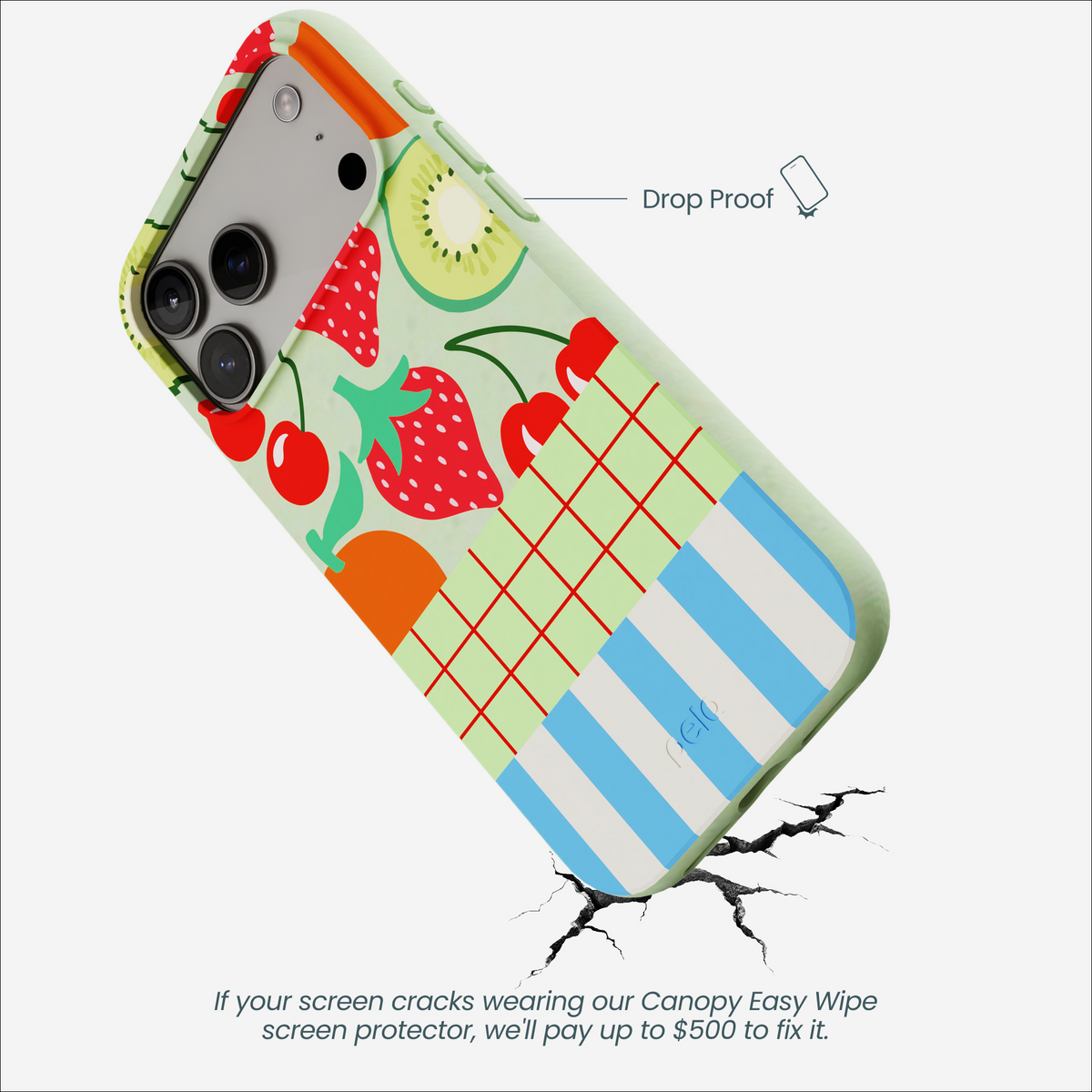 Sage Green Fresh Picnic iPhone 17 Pro Max Case
