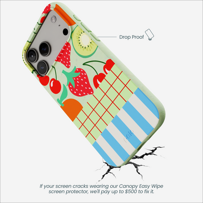 Sage Green Fresh Picnic iPhone 17 Pro Max Case