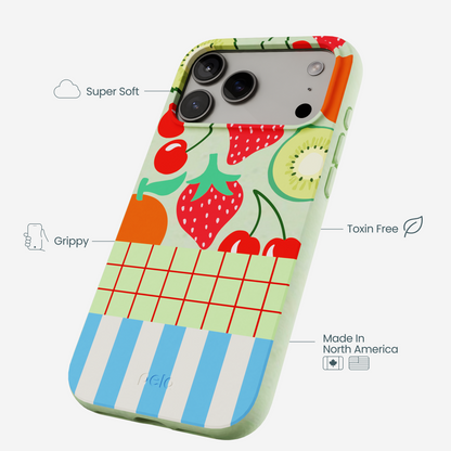 Sage Green Fresh Picnic iPhone 17 Pro Max Case