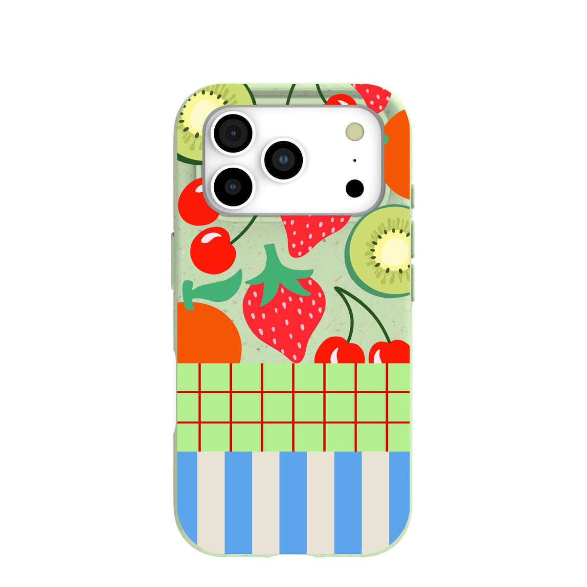 Sage Green Fresh Picnic iPhone 17 Pro Case