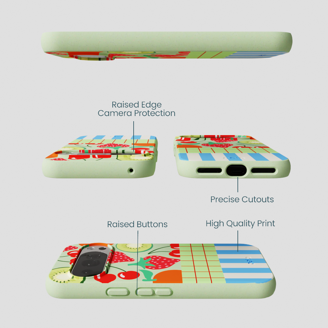 Sage Green Fresh Picnic Google Pixel 10/10 Pro Case