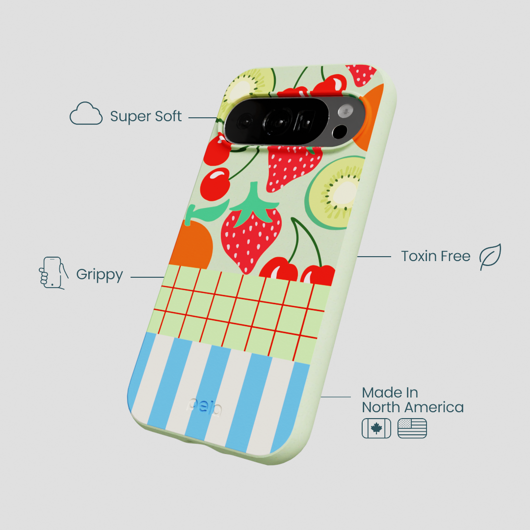 Sage Green Fresh Picnic Google Pixel 10/10 Pro Case