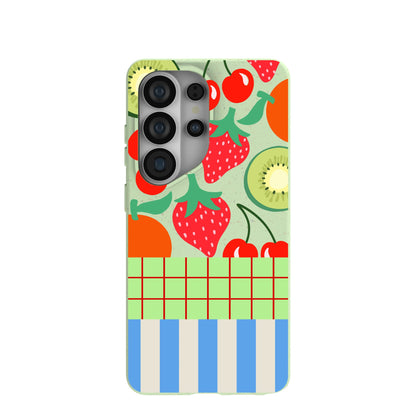 Sage Green Fresh Picnic Samsung Galaxy S26 Ultra Case