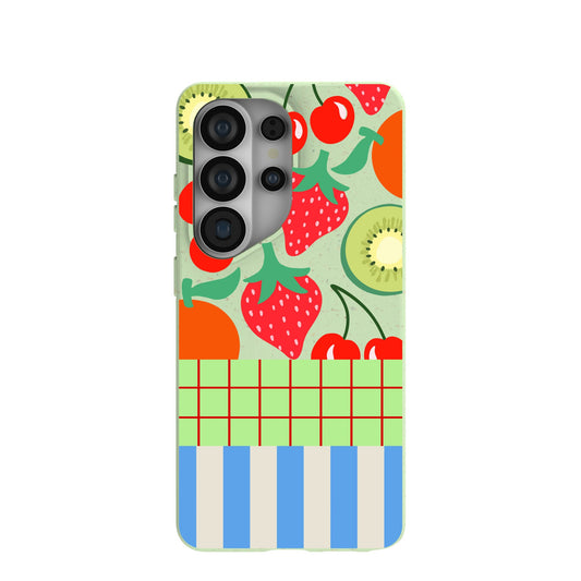 Sage Green Fresh Picnic Samsung Galaxy S26 Ultra Case