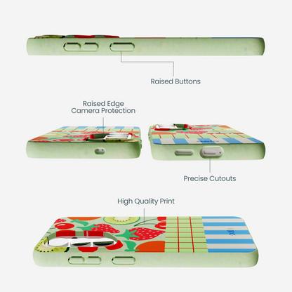 Sage Green Fresh Picnic Samsung Galaxy S26 Case
