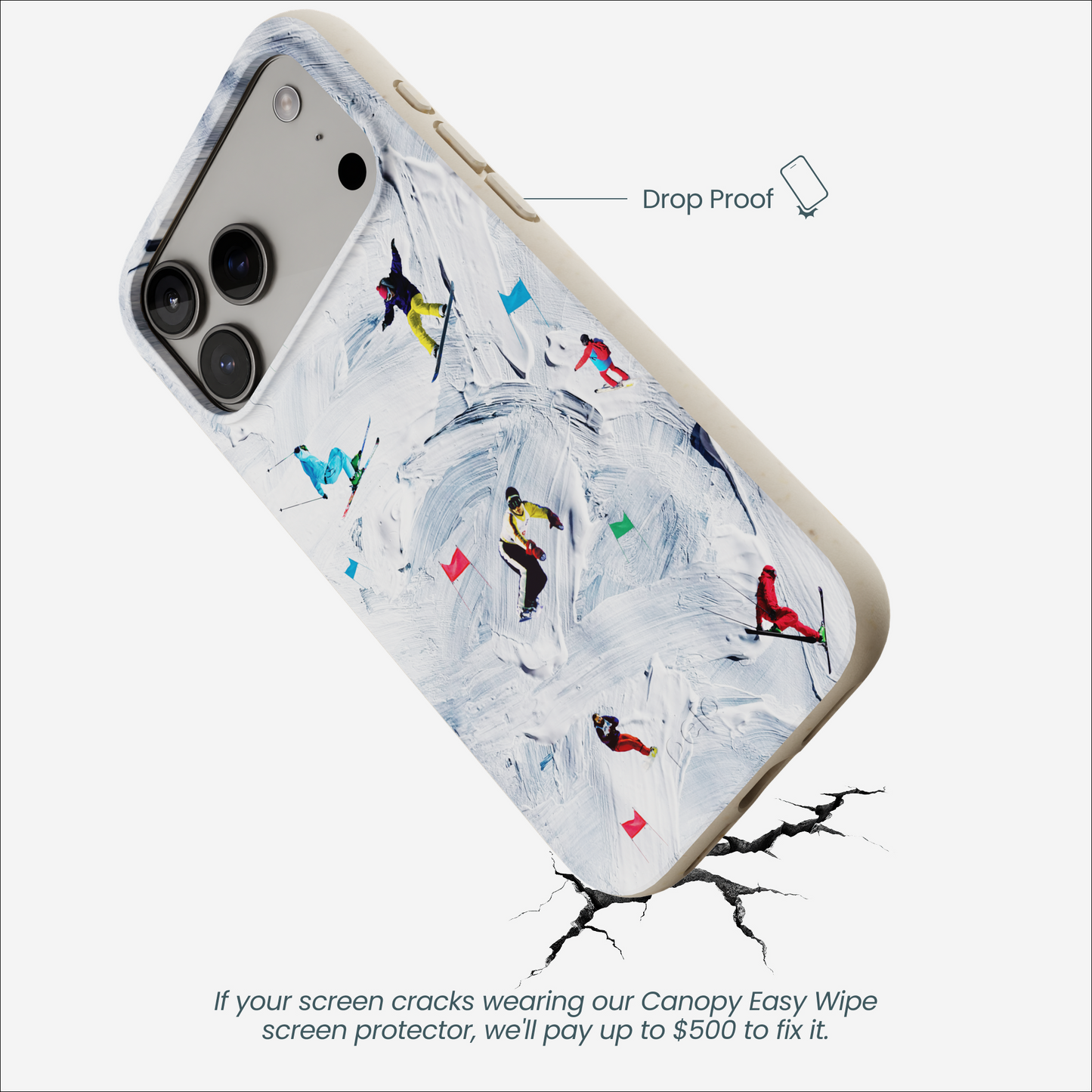 London Fog Fresh Tracks iPhone 17 Pro Max Case