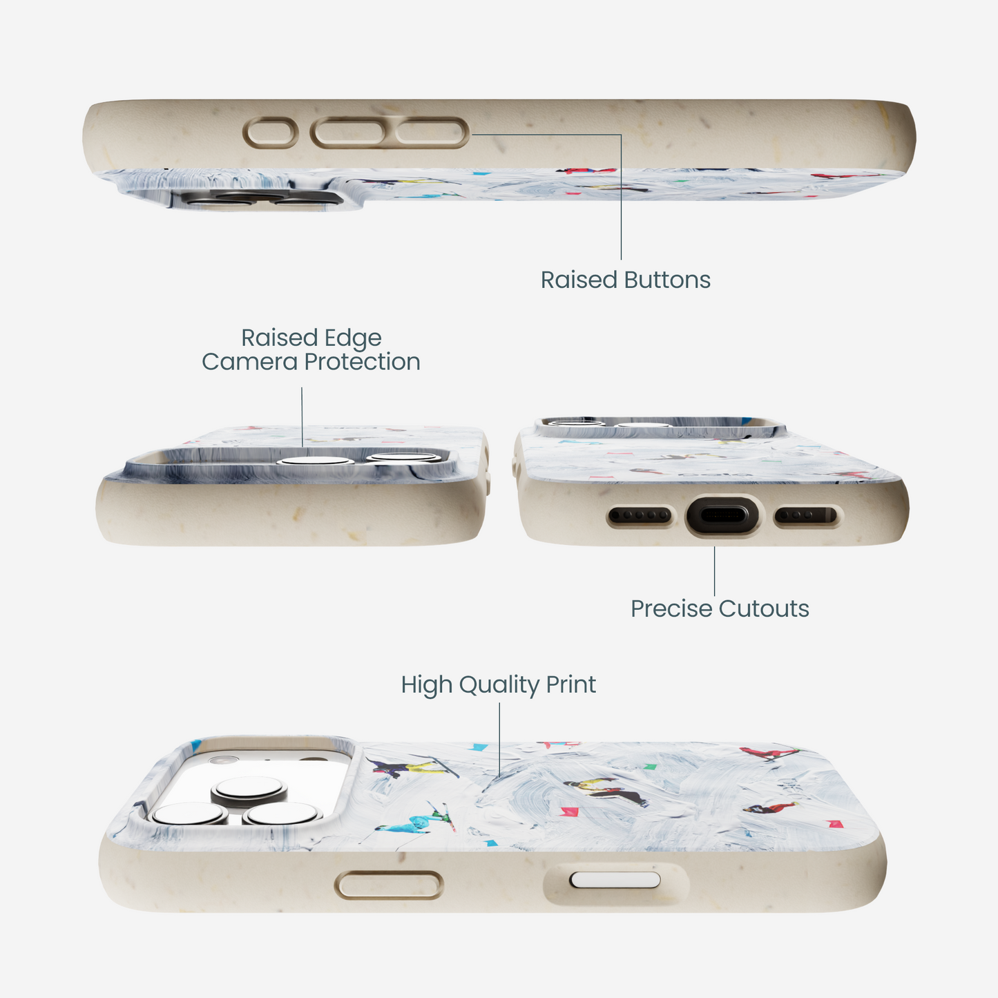 London Fog Fresh Tracks iPhone 17 Pro Case