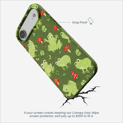 Forest Floor Frog Folk iPhone Air Case