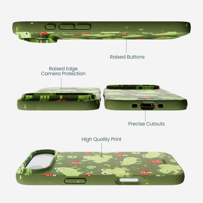 Forest Floor Frog Folk iPhone Air Case