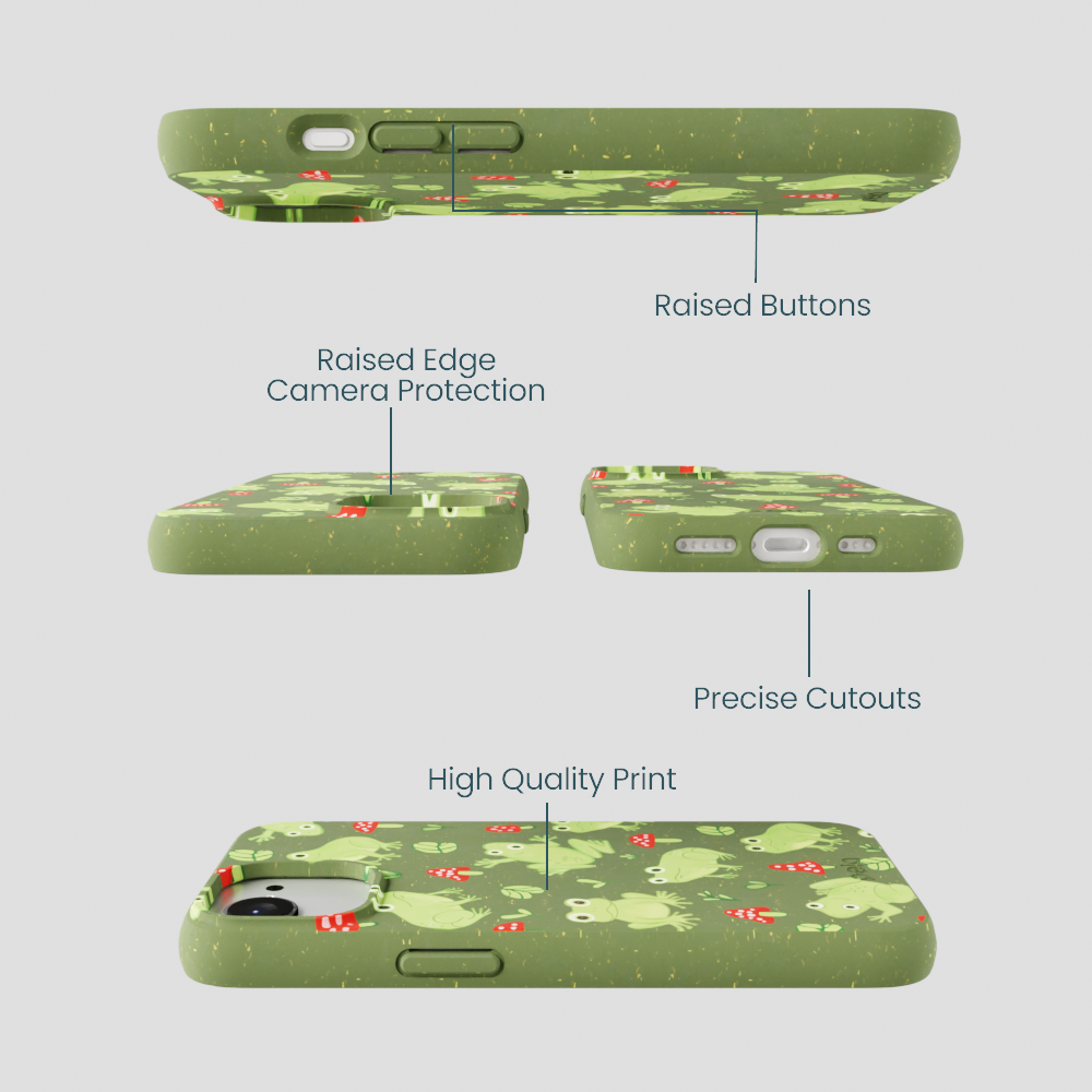 Forest Floor Frog Folk iPhone 16e/17e Case