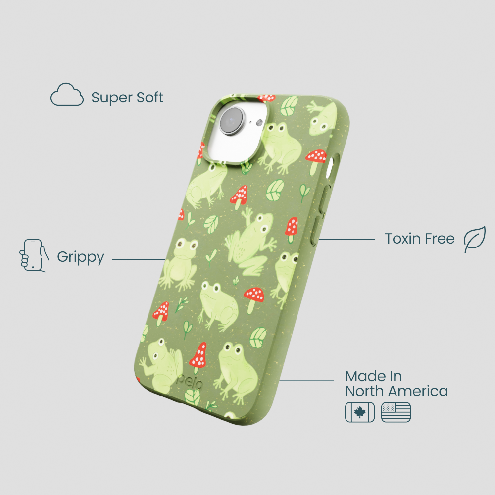 Forest Floor Frog Folk iPhone 16e/17e Case