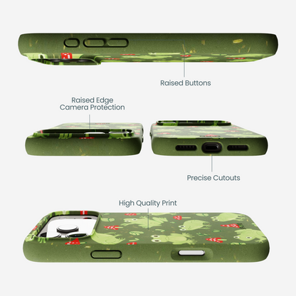 Forest Floor Frog Folk iPhone 17 Pro Max Case