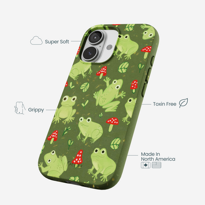 Forest Floor Frog Folk iPhone 17 Case