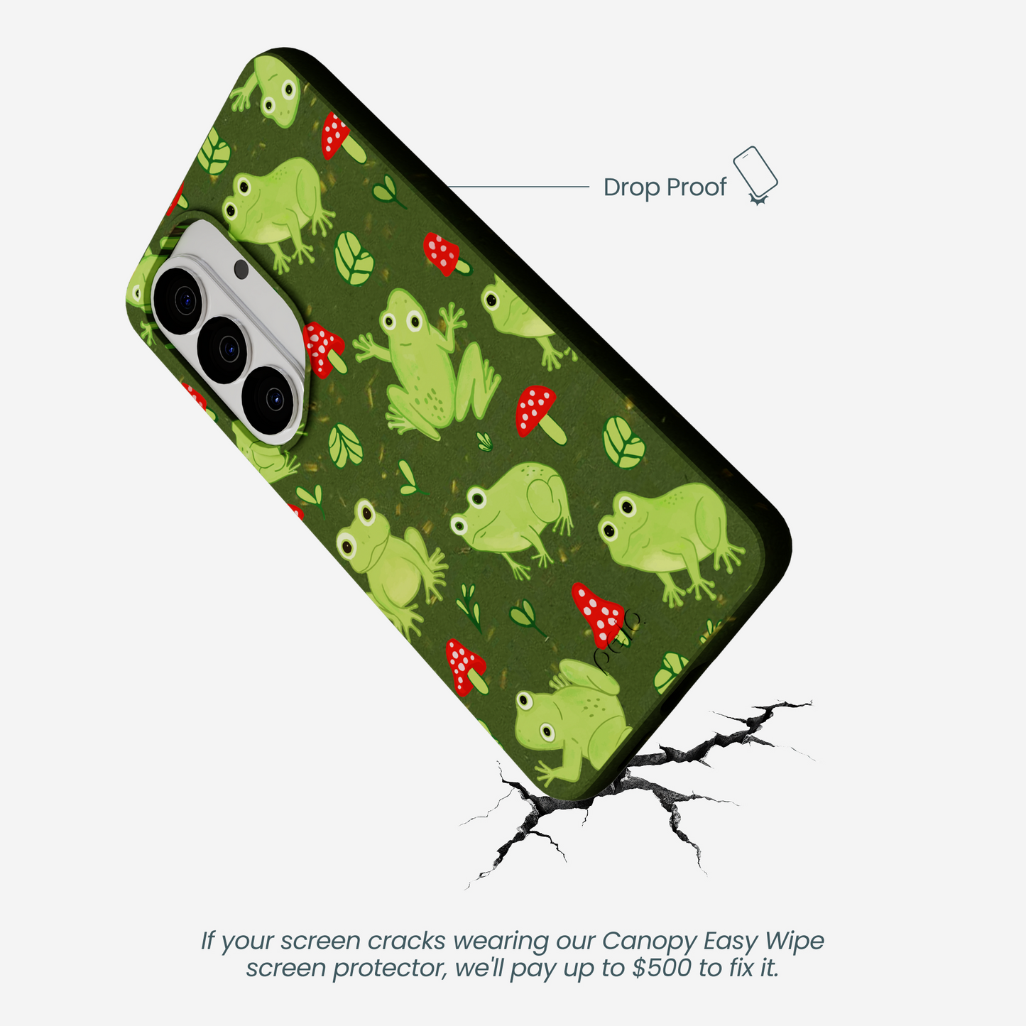 Forest Floor Frog Folk Samsung Galaxy S26 Case