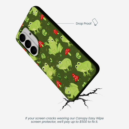 Forest Floor Frog Folk Samsung Galaxy S26 Case