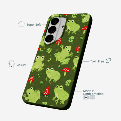 Forest Floor Frog Folk Samsung Galaxy S26 Case
